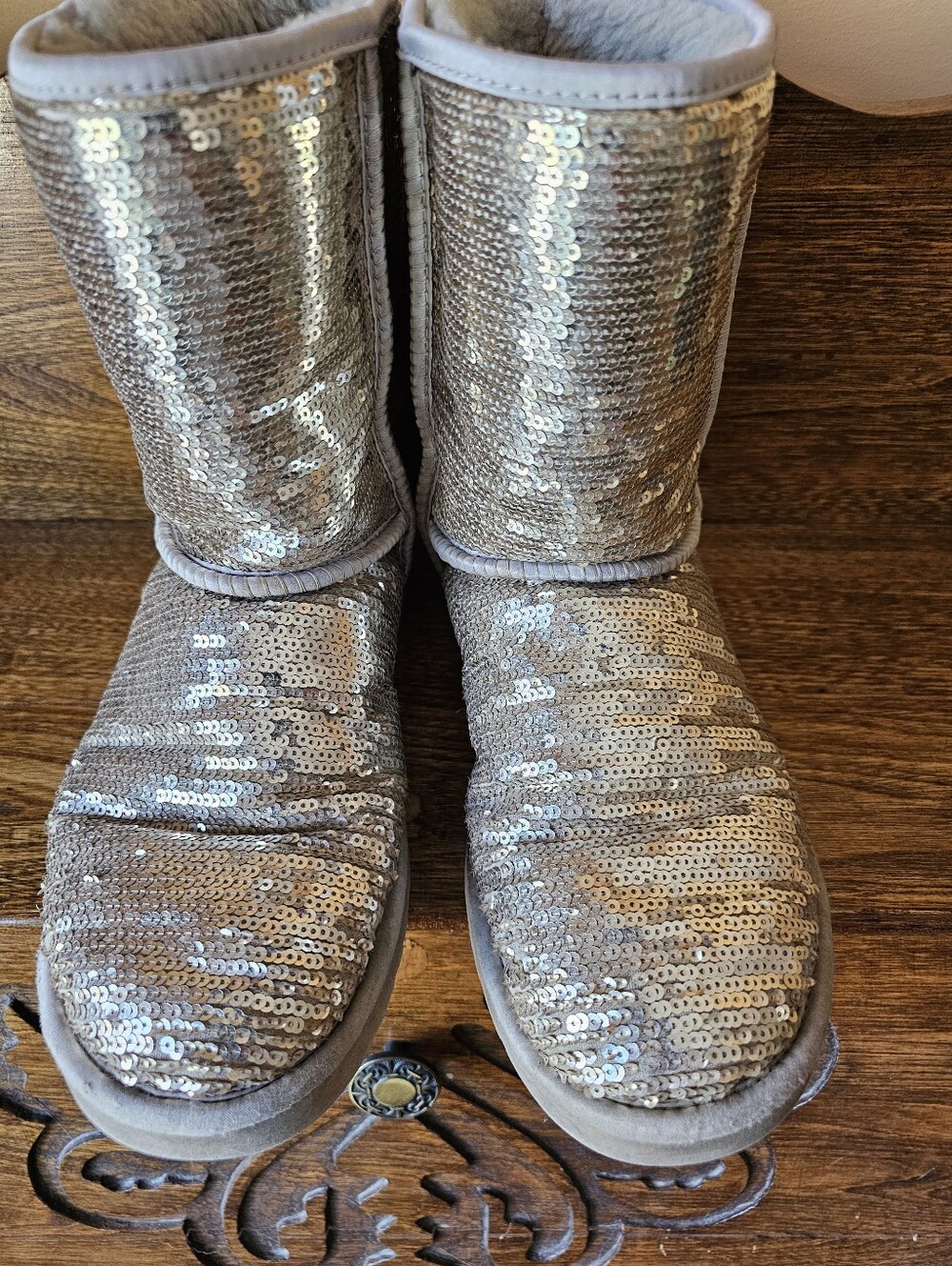 UGG Classic Short Sequined Boots